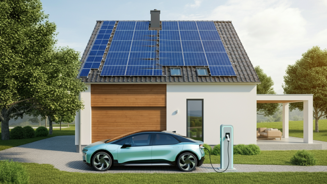 Autoconsommation solaire : idéal pour recharger votre voiture électrique